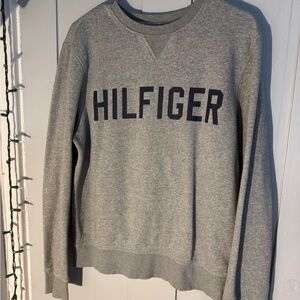Tommy Hilfiger Gray Crewneck Sweater